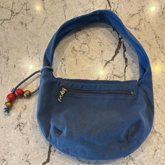 Cute blue boho purse - Picture 7 of 8